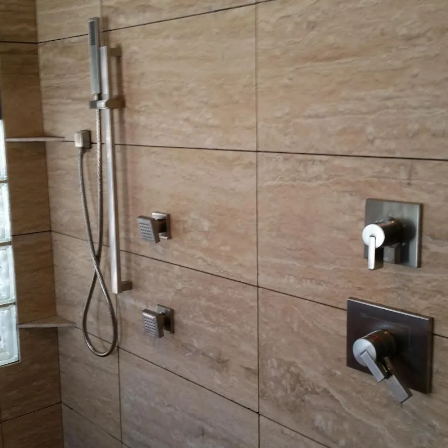Shower fixture installation for Water Heater Replacement in Margate
